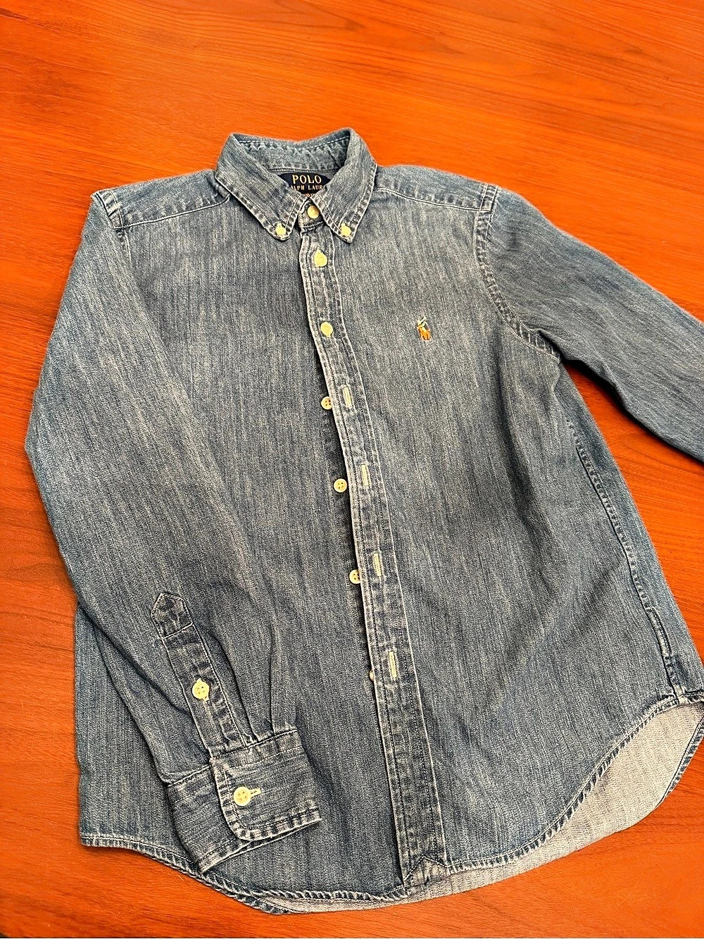 Polo Ralph Lauren Denim Button-Down Shirt Medium